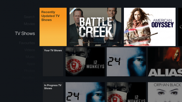 FTV Skin f&uuml;r Kodi - Musikbereich (Bild: Hitcher)